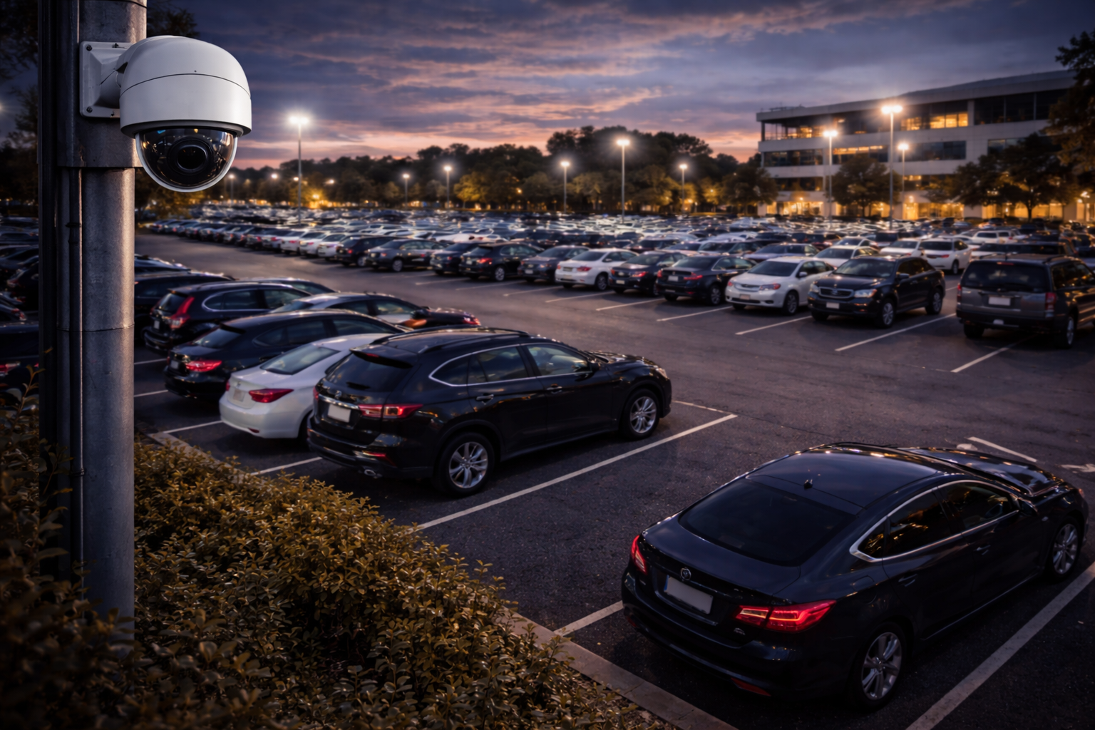 Parking lot surveillance