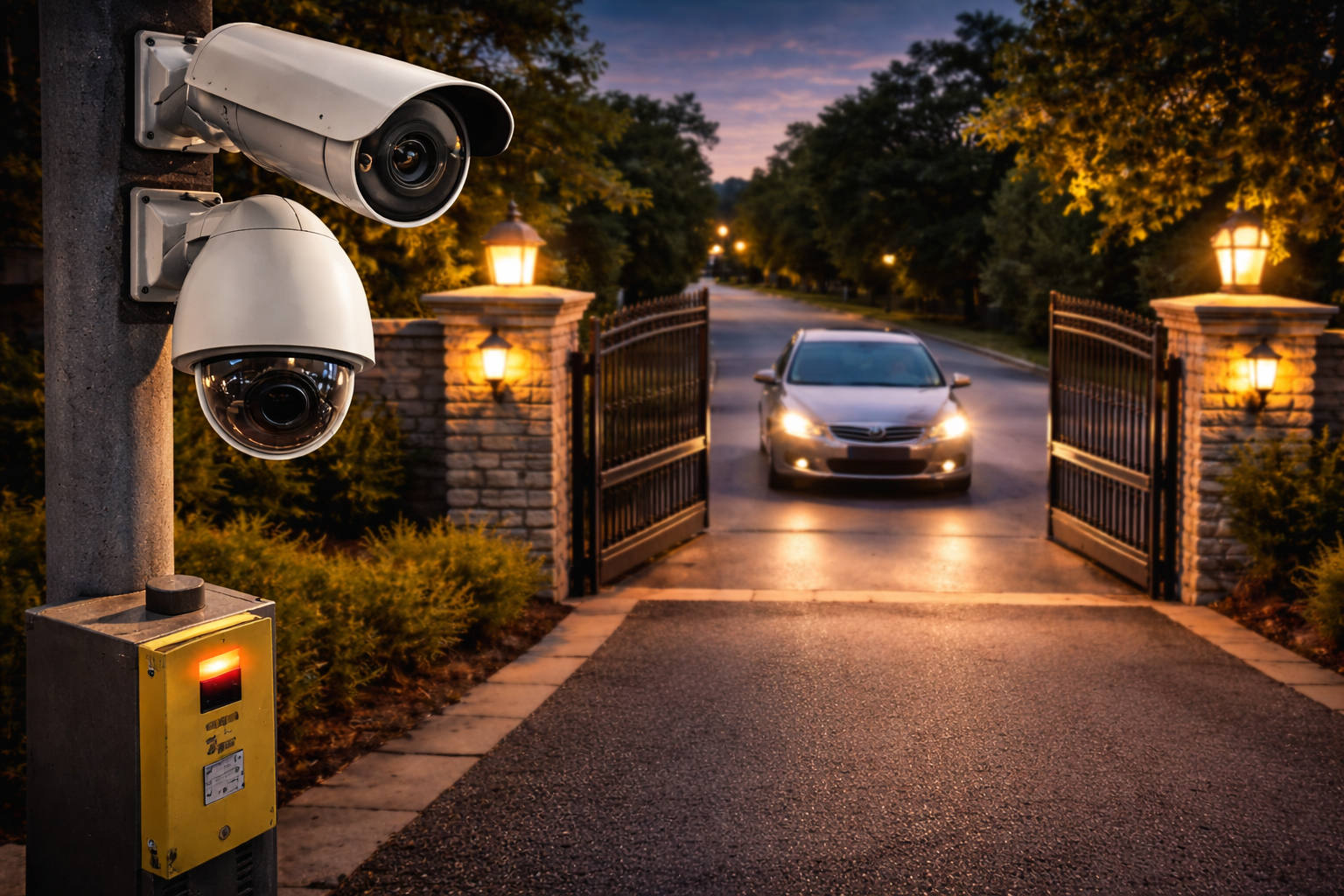Entry points and gate views